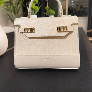 Teddy Blake Beige Satchel Bag